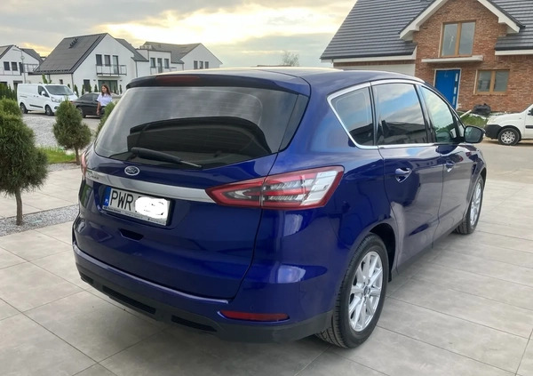 Ford S-Max cena 59500 przebieg: 196000, rok produkcji 2017 z Września małe 466